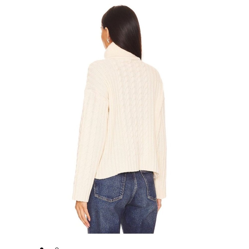 Lovers & Friends Ivory White Emma Sweater - Size S - Picture 4 of 8